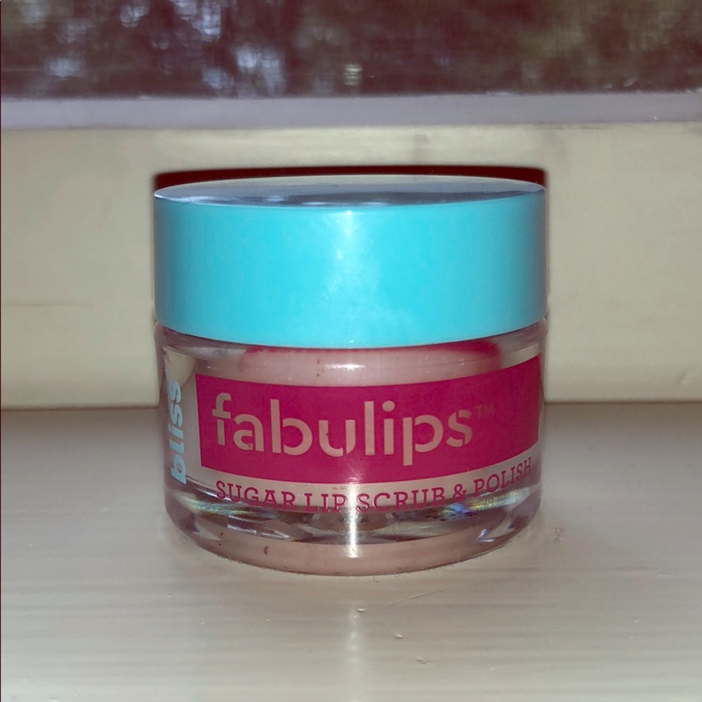 bliss sugar lip scrub & polish